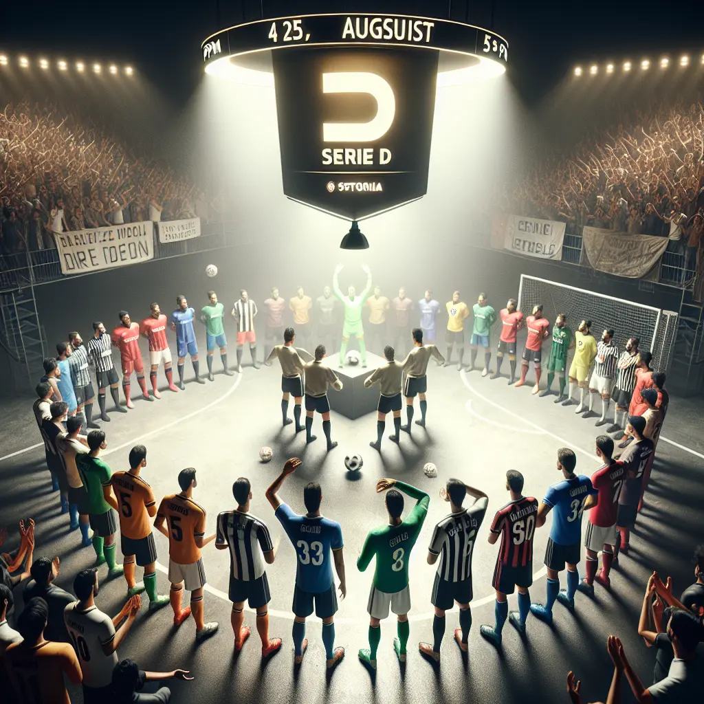 Serie D 2025/2026: Annuncio dei Gironi in Diretta su Instagram il 4 Agosto